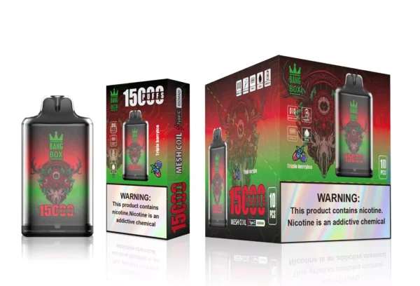 Bang Box S1 15000 Puffs 0% 2% 3% 5% Caneta Vapes descartáveis ​​recarregáveis ​​com baixa nicotina em massa Compre no atacado - HoldVape - 9