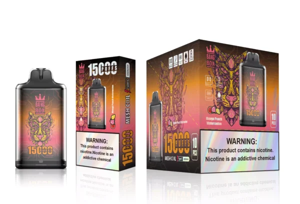 Bang Box S1 15000 Puffs 0% 2% 3% 5% Caneta Vapes descartáveis ​​recarregáveis ​​com baixa nicotina em massa Compre no atacado - HoldVape - 6