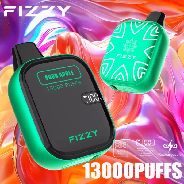 Fizzy Boom 13000 Puffs 2% 5% Vapes desechables recargables con bajo nivel de nicotina Compra a granel al por mayor - HoldVape - 5