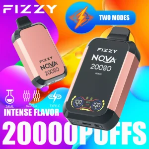 Fizzy Nova 20000 Puffs Dual Mesh 2% 5% Low Nicotine Rechargeable Disposable Vapes Pen Bulk Buy Wholesale - HoldVape - 9