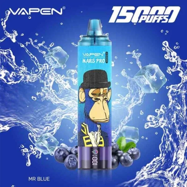 VAPEN Mrs Pro 15000 Puffs 2% Alacsony nikotintartalmú újratölthető eldobható Vapes Pen tömeges vásárlás Nagyker - HoldVape - 8