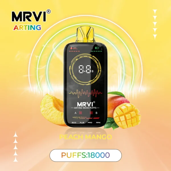 MRVI Arting 18000 Puffs Dual Mesh Display a schermo intero 2% 5% Penna per vapes usa e getta ricaricabile a basso contenuto di nicotina all'ingrosso Acquista all'ingrosso - HoldVape - 8