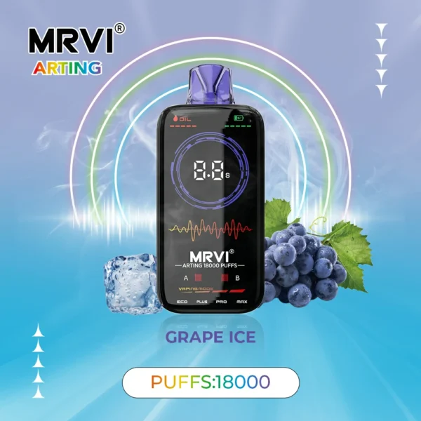 MRVI Arting 18000 Puff Dual Mesh Display a schermo intero 2% 5% Penna per vapes usa e getta ricaricabile a basso contenuto di nicotina all'ingrosso Acquista all'ingrosso - HoldVape - 2