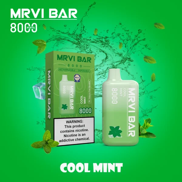 MRVI Bar Mr8000 Puffar 2% 3% 5% Uppladdningsbara engångsvapes med låg nikotinhalt Penna Bulk Köp Partihandel - HoldVape - 2