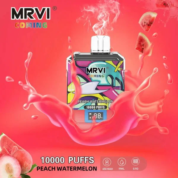 MRVI Coming 10000 Puffs Digital Screen 2% 3% 5% Low Nicotine Wiederaufladbare Einweg-Vapes Pen Bulk Buy Wholesale - HoldVape - 2