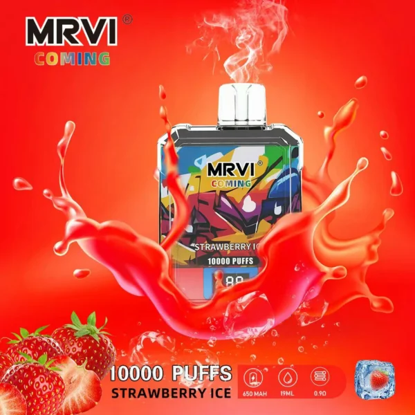 MRVI Coming 10000 Puffs Digital Screen 2% 3% 5% Low Nicotine Wiederaufladbare Einweg-Vapes Pen Bulk Buy Wholesale - HoldVape - 8