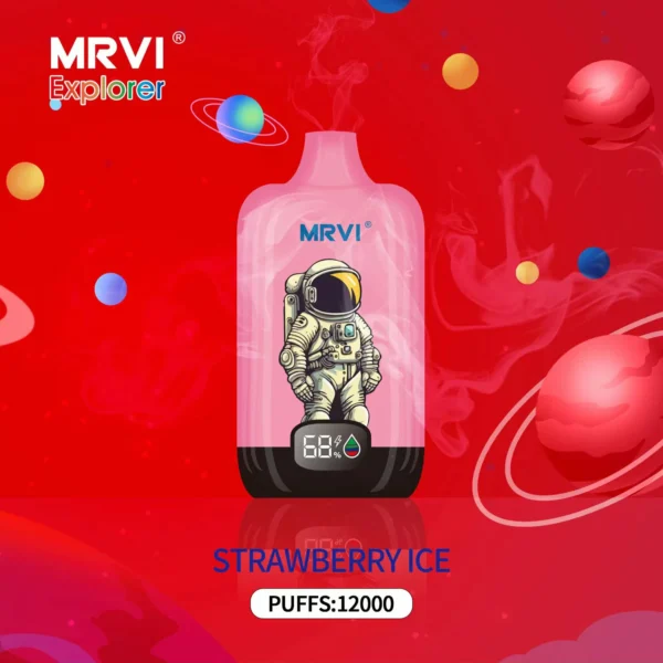 MRVI Explorer 12000 Puffs Digital Screen 2% 3% 5% Low Nicotine Rechargeable Disposable Vapes Pen Bulk Buy Wholesale - HoldVape - 9