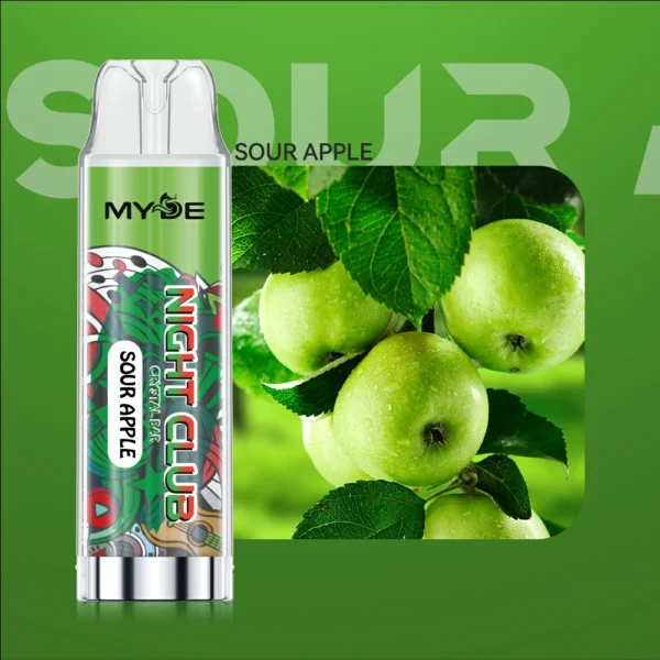 MYDE Night Club 600 Puffs 2% Caneta Vapes descartáveis ​​com baixo teor de nicotina Comprar no atacado - HoldVape - 8