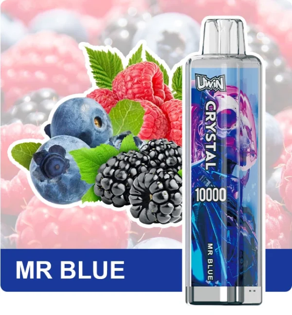 Uwin Crystal 10000 Puffs 0% 2% 3% 5% Low Nicotine Rechargeable Disposable Vapes Pen Bulk Buy Wholesale - HoldVape - 3