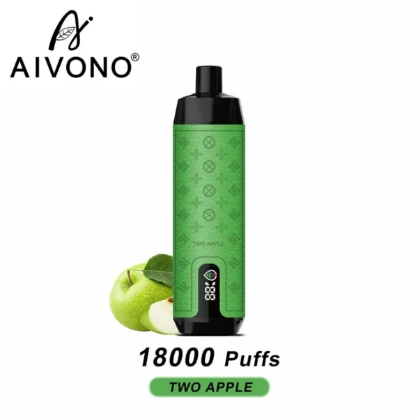 AIVONO Deluxe Bar 18000 Puffs Hookah Digital Screen 0% 2% 3% 5% Low Nicotine Rechargeable Disposable Vapes Pen Bulk Buy Wholesale - HoldVape - 6