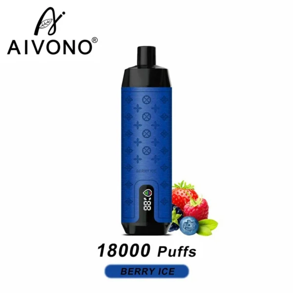 AIVONO Deluxe Bar 18000 Puffs Hookah Digital Screen 0% 2% 3% 5% Low Nicotine Rechargeable Disposable Vapes Pen Bulk Buy Wholesale - HoldVape - 7