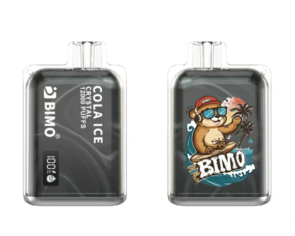 BIMO Crystal 12000 Puffs 2% 5% Перезаряжаемая одноразовая ручка для электронных сигарет с низким содержанием никотина, оптовая покупка оптом - HoldVape - 6