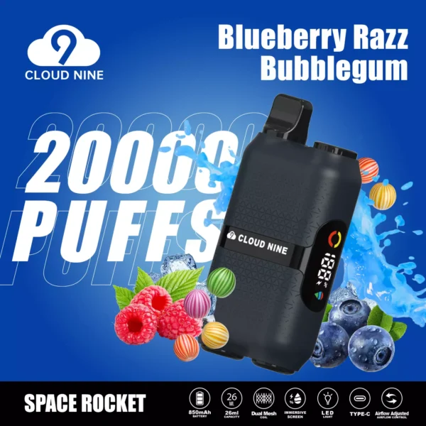 CLOUD NINE D33 20000 Puffs Dual Mesh Schermo immersivo 5% Penna per vaporizzatori usa e getta ricaricabile a basso contenuto di nicotina Bulk Acquista all'ingrosso - HoldVape - 5