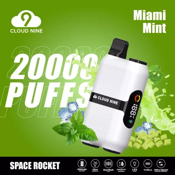 CLOUD NINE D33 20000 Puffs Dual Mesh Immersive Screen 5% Penna per vaporizzatori usa e getta ricaricabile a basso contenuto di nicotina all'ingrosso Acquista all'ingrosso - HoldVape - 8