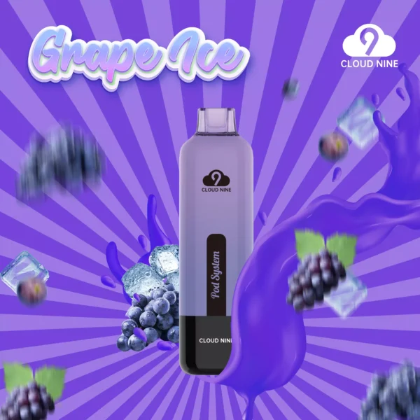 CLOUD NINE Q24 12000 Puffs Substituíveis 5% Baixa Nicotina Recarregável Vapes Canetas Descartáveis ​​Comprar Atacado - HoldVape - 6