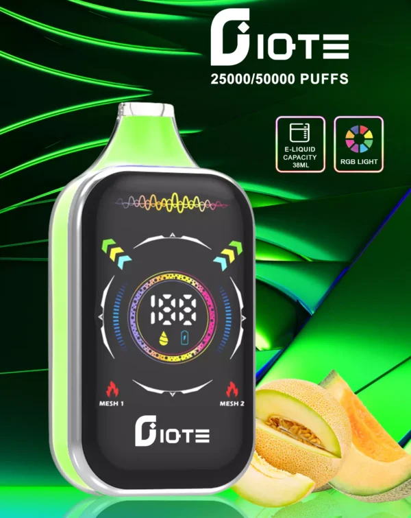 IQTE 50000 Puffs Dual Mesh RGB Full Screen 0% 2% 5% Low Nicotine Rechargeable Disposable Vapes Pen Bulk Buy Wholesale - HoldVape - 5