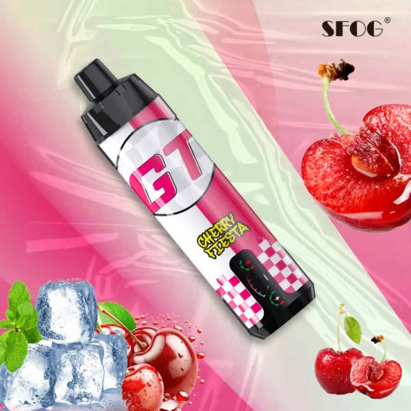 SFOG GT BAR 15000 Puffs SHISHA Smart Display 0.5% Low Nicotine Rechargeable Disposable Vapes Pen Bulk Buy Wholesale - HoldVape - 8