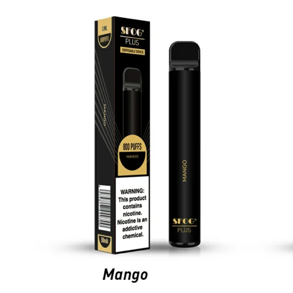 SFOG PLUS 800 Puffs 2% 3% 5% Penna per vaporizzatori usa e getta ricaricabile a basso contenuto di nicotina Bulk Acquista all'ingrosso - HoldVape - 8