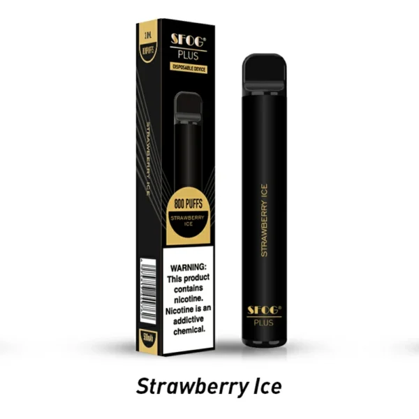 SFOG PLUS 800 Puffs 2% 3% 5% Penna per vaporizzatori usa e getta ricaricabile a basso contenuto di nicotina Bulk Acquista all'ingrosso - HoldVape - 10