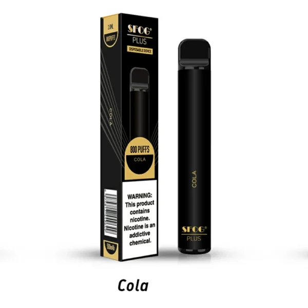 SFOG PLUS 800 Puffs 2% 3% 5% Penna per vaporizzatori usa e getta ricaricabile a basso contenuto di nicotina Bulk Acquista all'ingrosso - HoldVape - 6