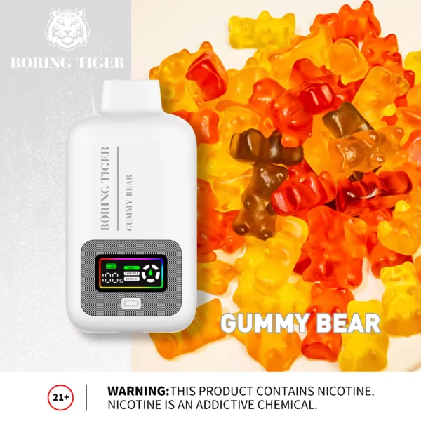 VASY Boring Tiger 25000 Puffs Pantalla digital 4 Bobina de malla 50 mg Vapes desechables recargables con bajo contenido de nicotina Pluma Compra a granel al por mayor - HoldVape - 6