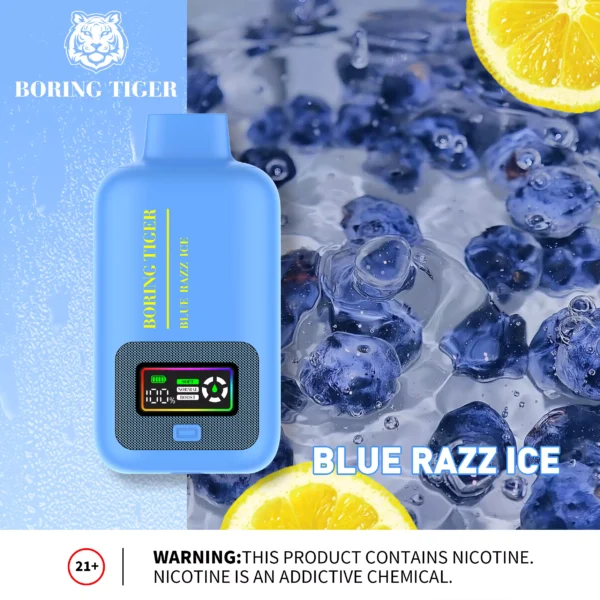 VASY Boring Tiger 25000 Puffs Pantalla digital 4 Bobina de malla 50 mg Vapes desechables recargables con bajo contenido de nicotina Pluma Compra a granel al por mayor - HoldVape - 10